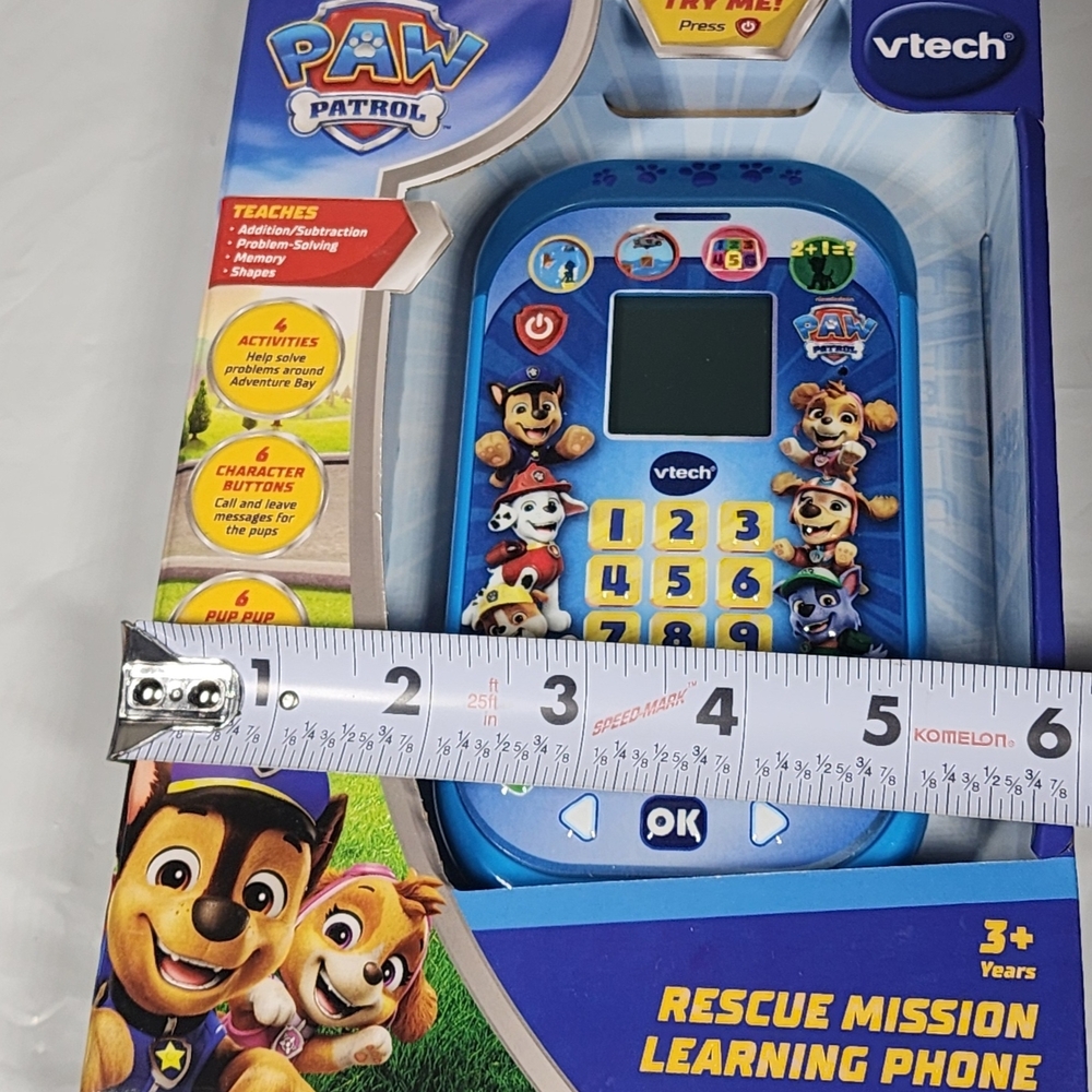 Vtech Paw Patral Rescue Mission Learning Phone - Picture 9 of 15